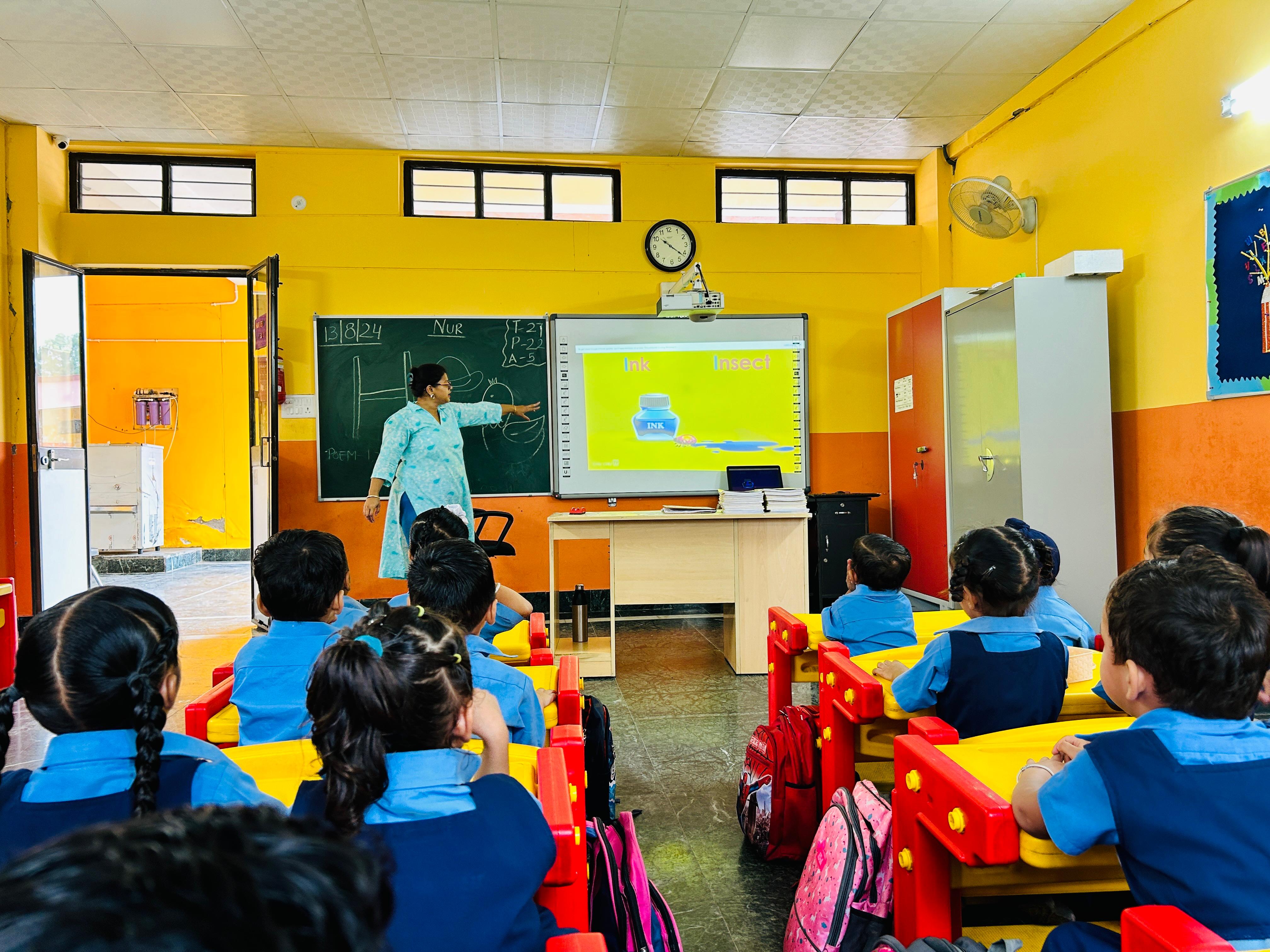 Learning Through Smartboard